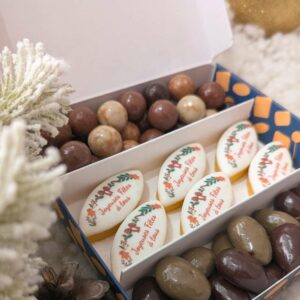 coffret calissons personnalisés pour noel