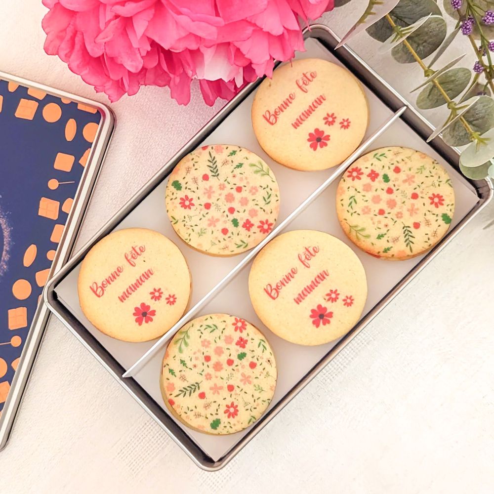 biscuit personnalisé bonne fête maman