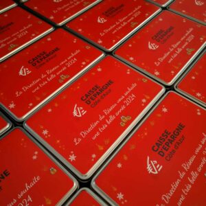 coffret personnalisés pour cadeaux affaires boite metal personnalisés pour cadeau client