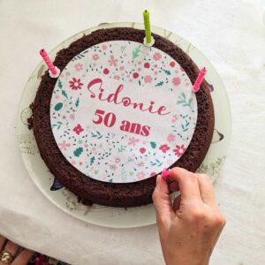 Feuille comestible en sucre ou azyme - téléchargez votre image – Image 3