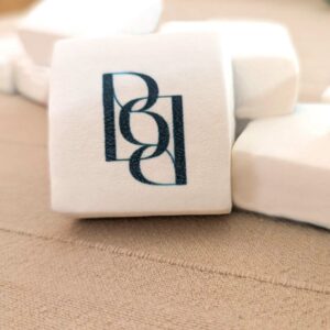 chamallow-personnalisé-logo Duo de guimauves personnalisées pour cadeau d’affaires