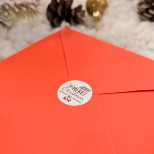 lettre de noel en chocolat Cadeau de Noël chocolat personnalisé dans enveloppe rouge