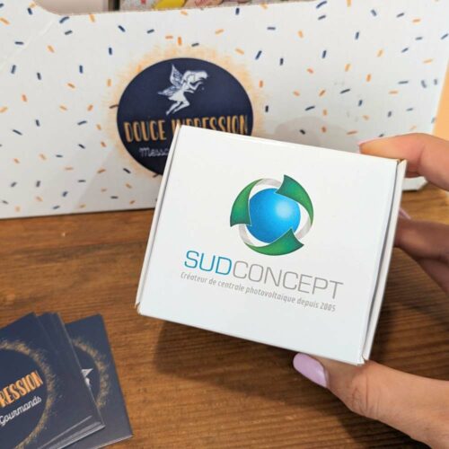 Cadeau clients calissons personnalisés Calissons personnalisés en cadeau d’entreprise