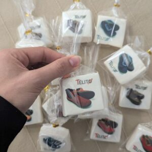 Guimauves personnalisees logo Guimauves personnalisées pour entreprise avec logo