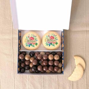 coffret idee cadeau merci biscuits personnalisés idée cadeau merci coffret de biscuits personnalisés