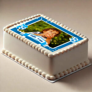 Photo pour gâteau foot sur feuille de sucre