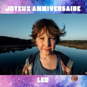 Feuille comestible espace et planètes avec photo et message pour gâteau