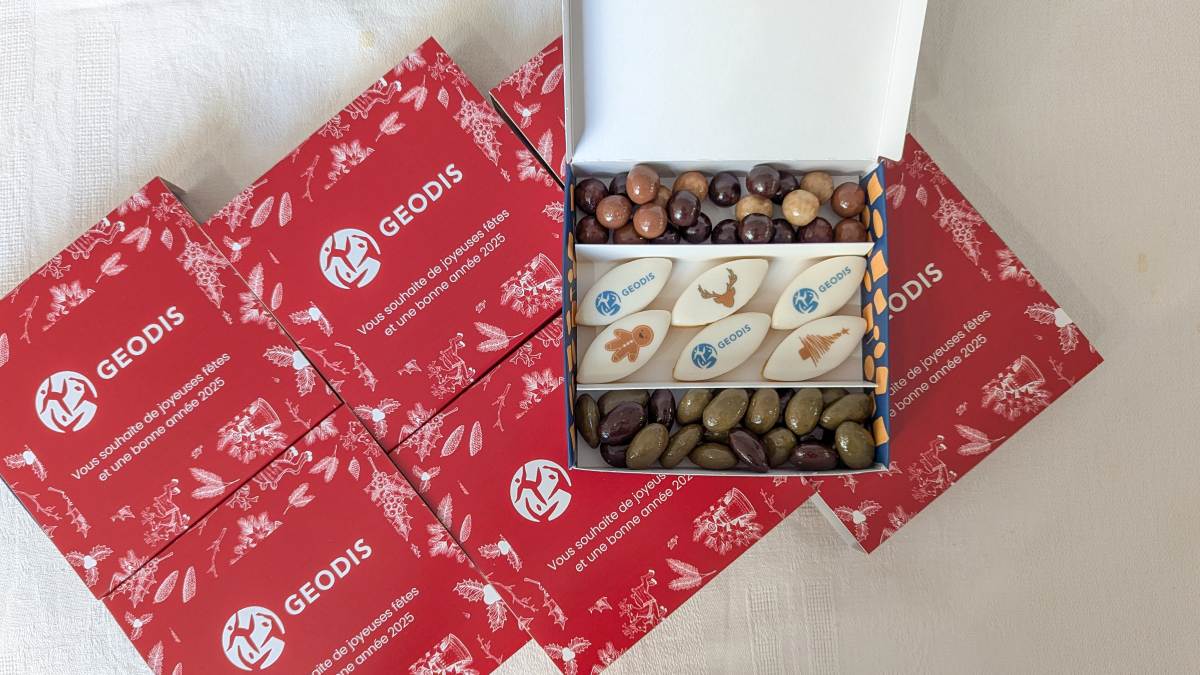 cadeau d'affaire personnalisé et comestible