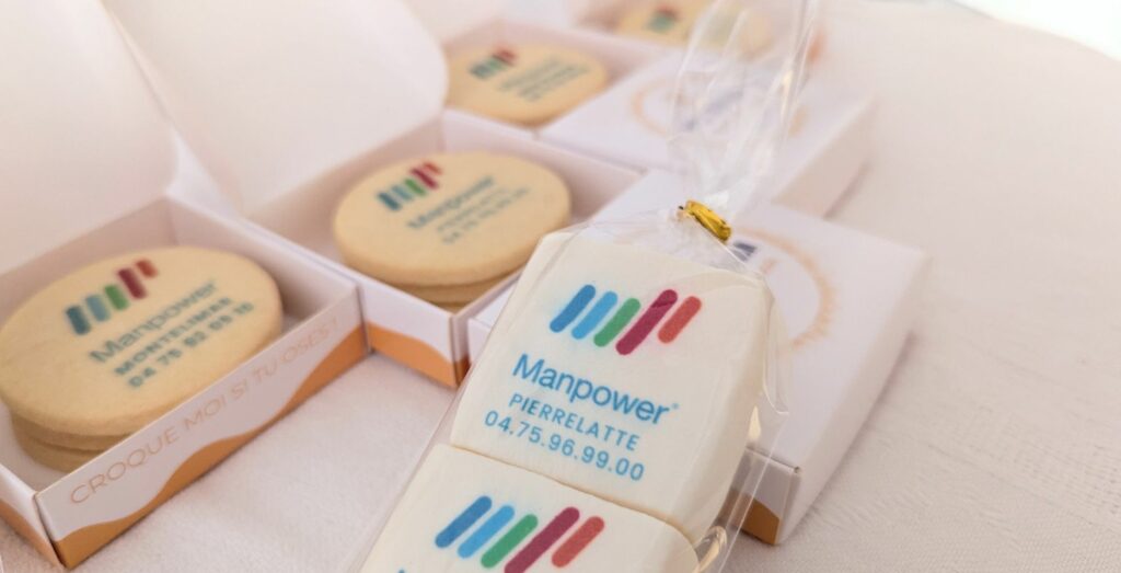 goodie originaux personnalisés goodies comestibles pas chers à offrir aux clients