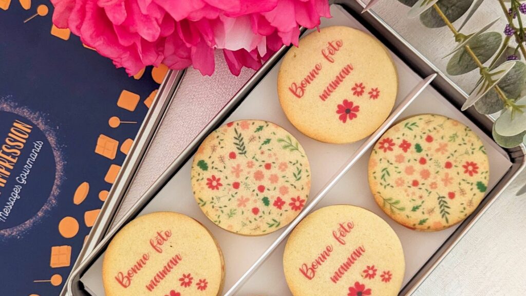 coffret biscuits 18 fete des meres