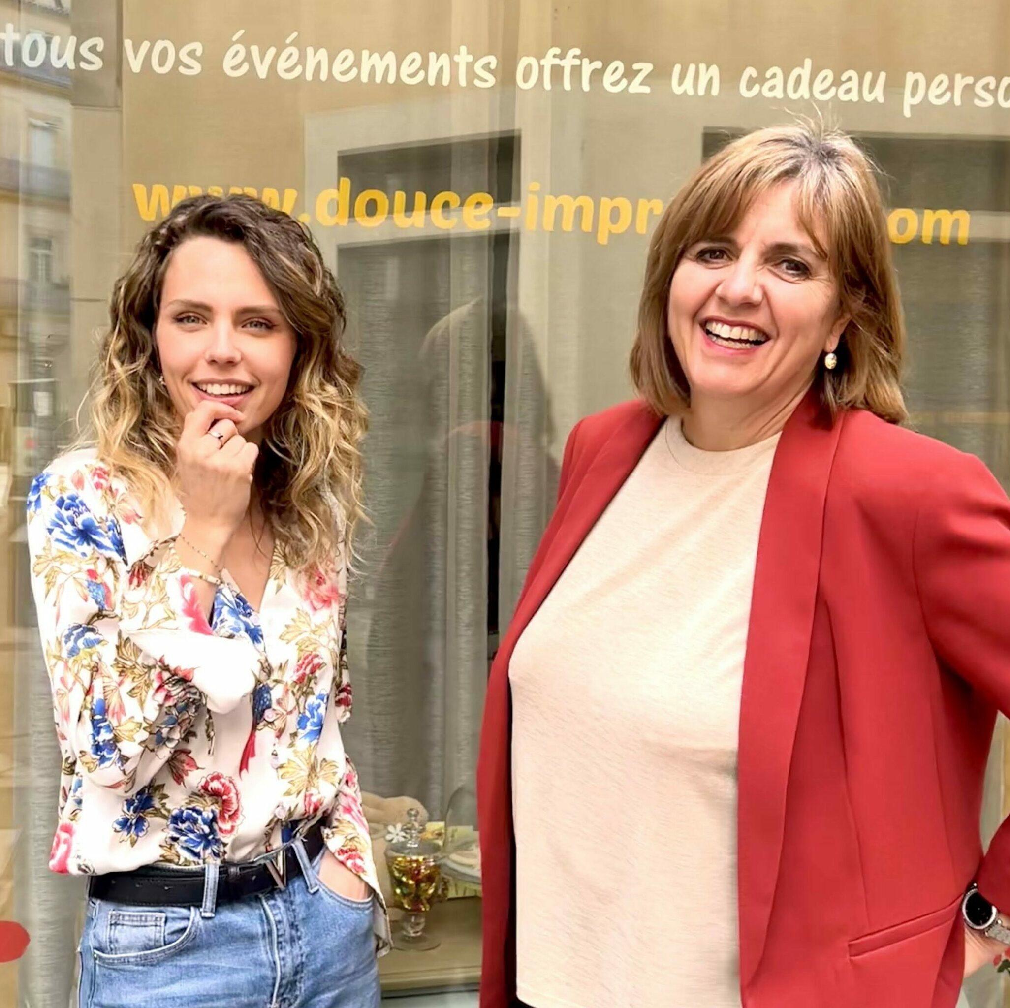 equipe mere et fille photo equipe douce impression