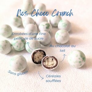 choco crunch céréales chocolatées coffret personnalisé