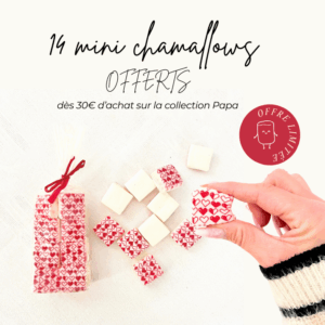 Cadeau fête des pères - 14 minis chamallows offerts