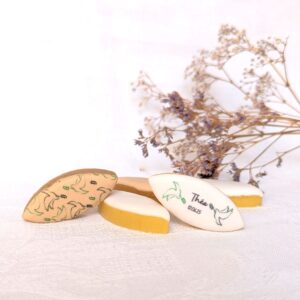 Calissons personnalisés baptême(1) Duo de calissons personnalisés pour baptême