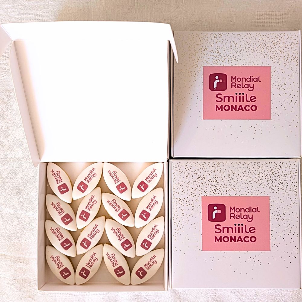 Cadeau d'affaire calissons personnalisés