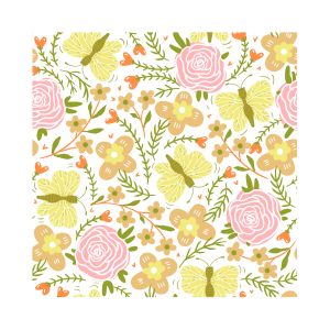 Motif jardin enchanté pattern