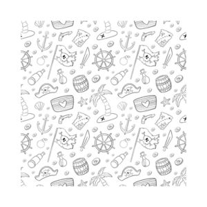 Motif pirate pattern