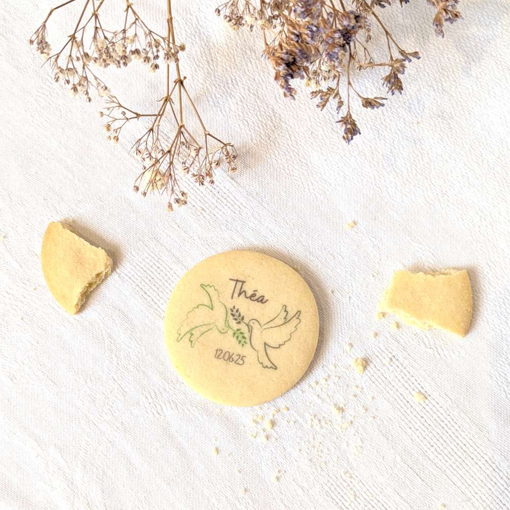 biscuit personnalisé prénom pour communion
