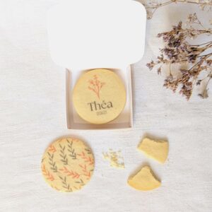 boîte 3 biscuits baptême fille garçon