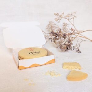 boîte de biscuits personnalisés communion