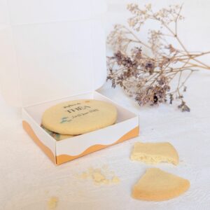 cadeau gourmand invité baptême personnalisé