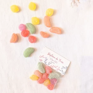 sachets bonbons personnalisés visuel colombe