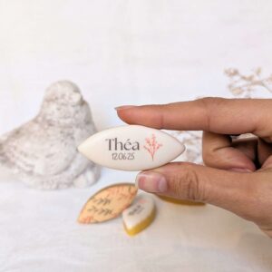 Sachet de 2 calissons d'Aix parfait pour un baptême