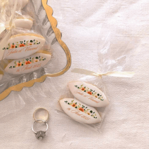 calissons personnalisés mariage thème floral calissons personnalisés mariage thème floral