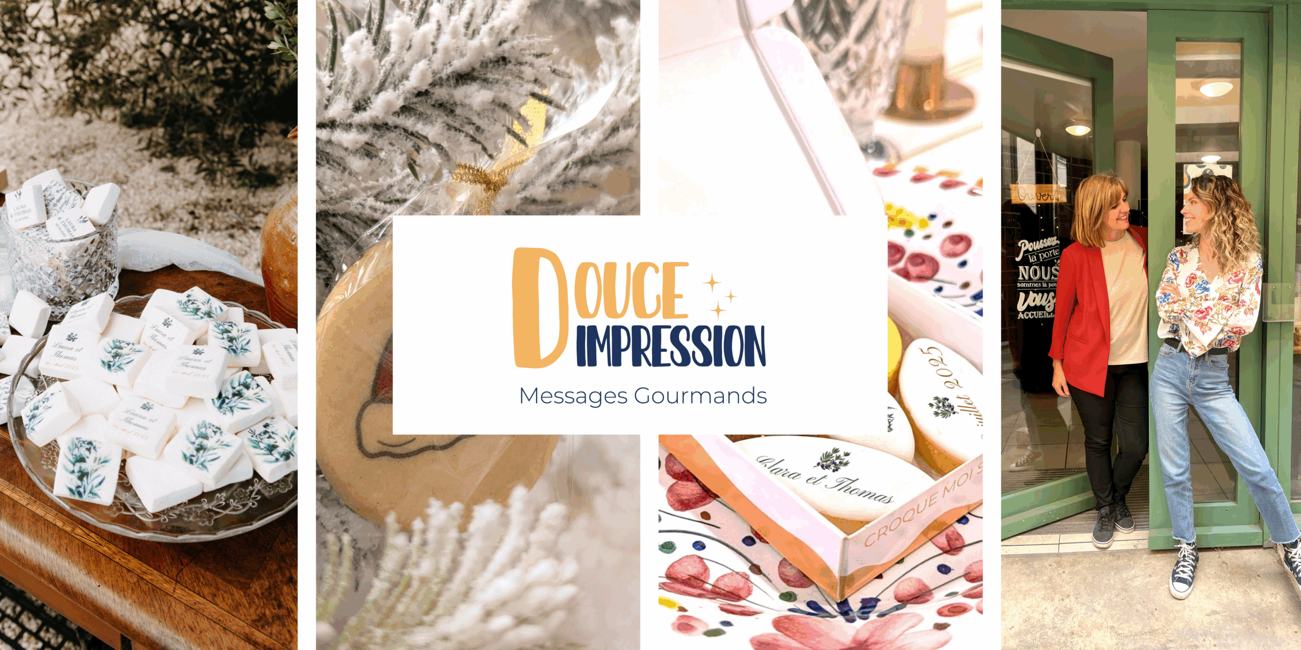 NOTRE HISTOIRE Personnalisation de cadeaux invités originaux