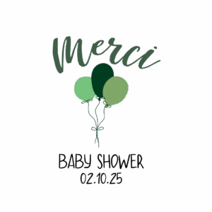 Guimauves personnalisées en sachet – cadeau invité baby shower & gender reveal – Image 7