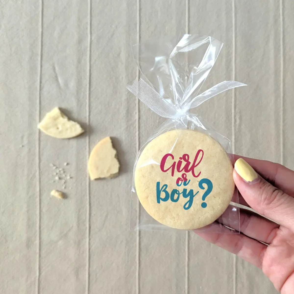 biscuit imprimé fille ou garçon