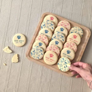 biscuit surprise pour gender reveal party