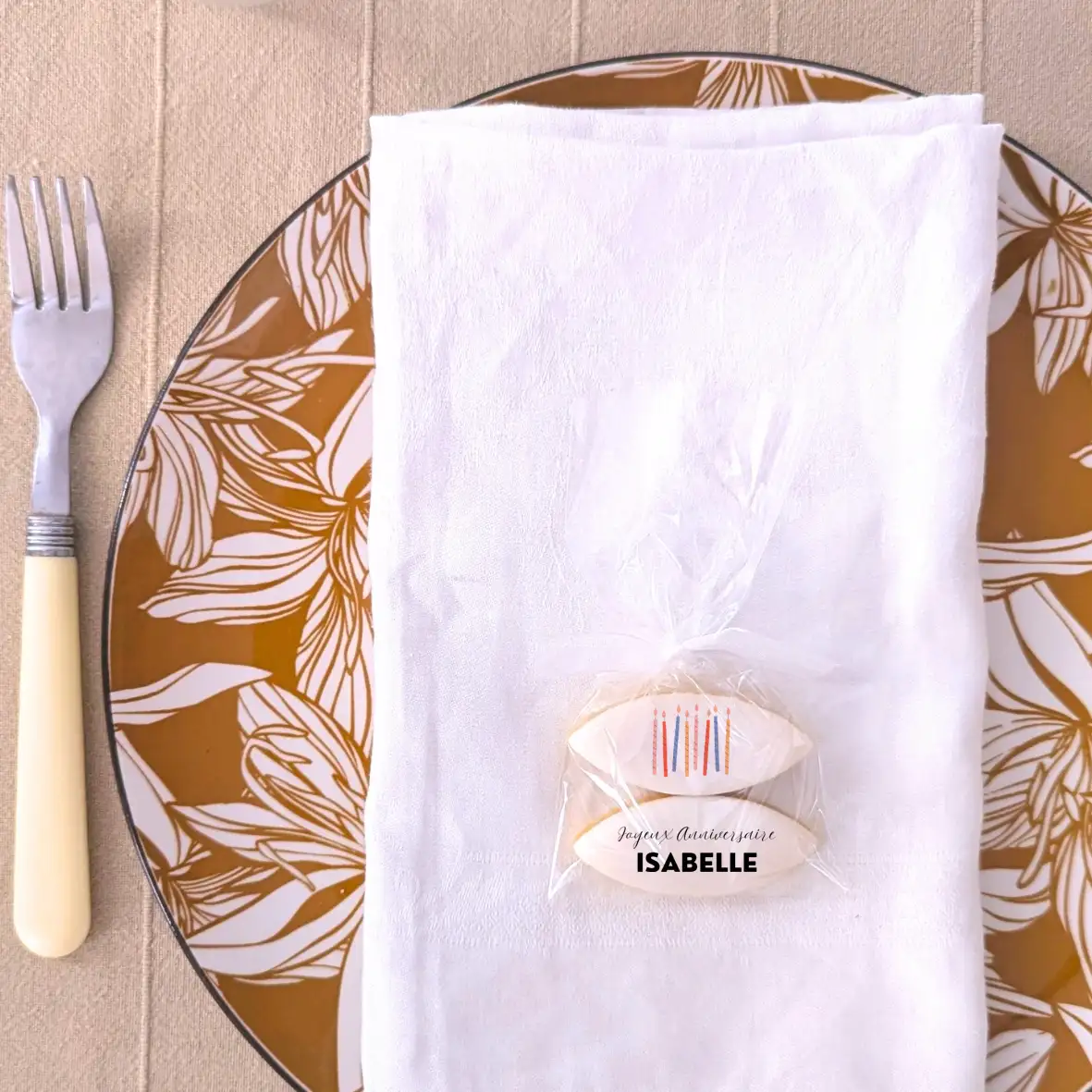 calissons personnalisés anniversaire adulte