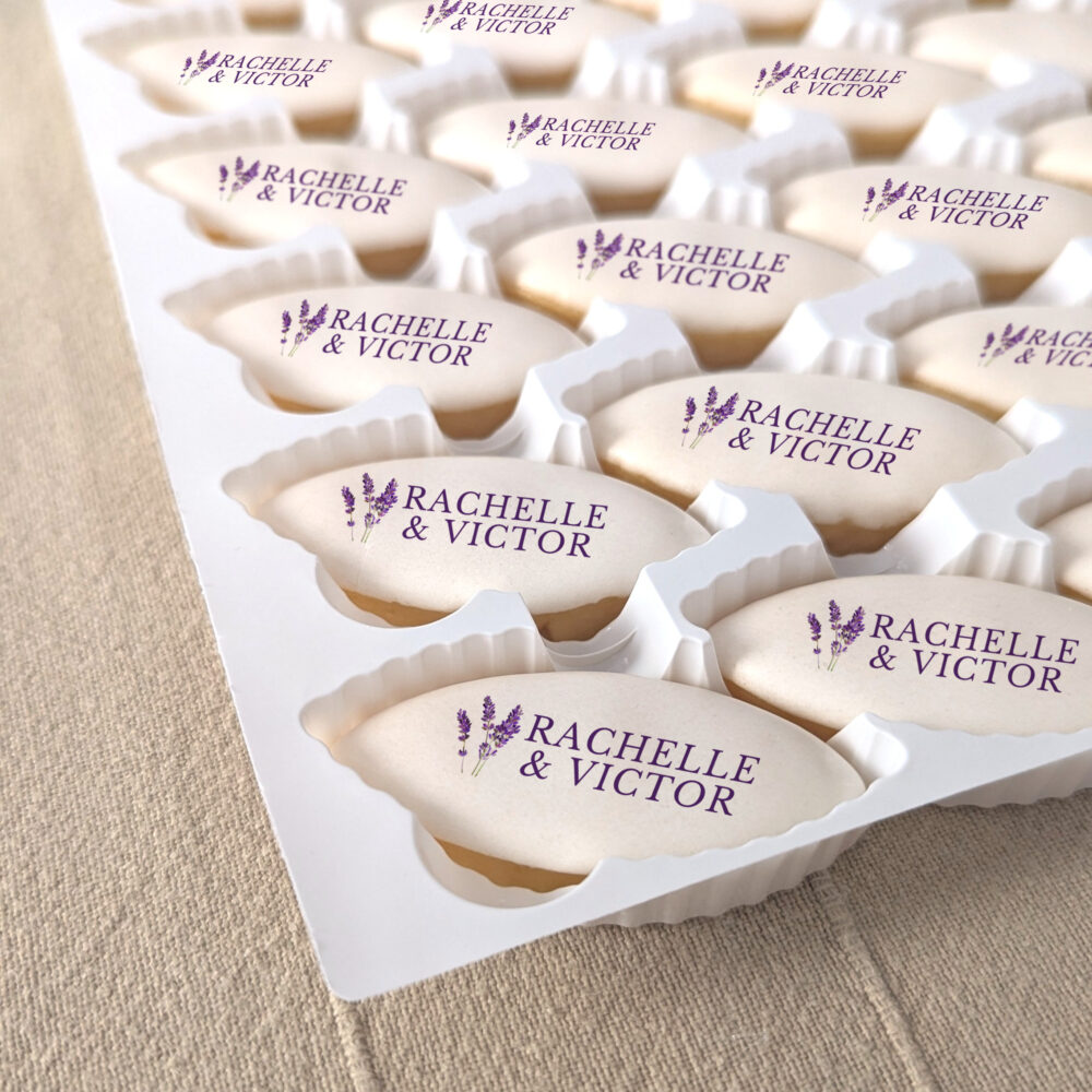 Calisson personnalisé pour mariage chic