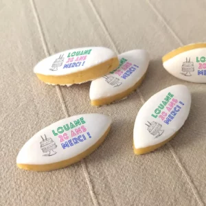 calisson personnalisé anniversaire prêt à offrir