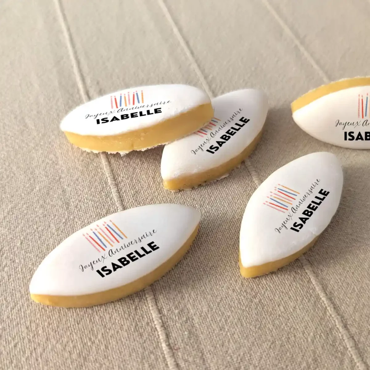 calisson personnalisé provençal anniversaire