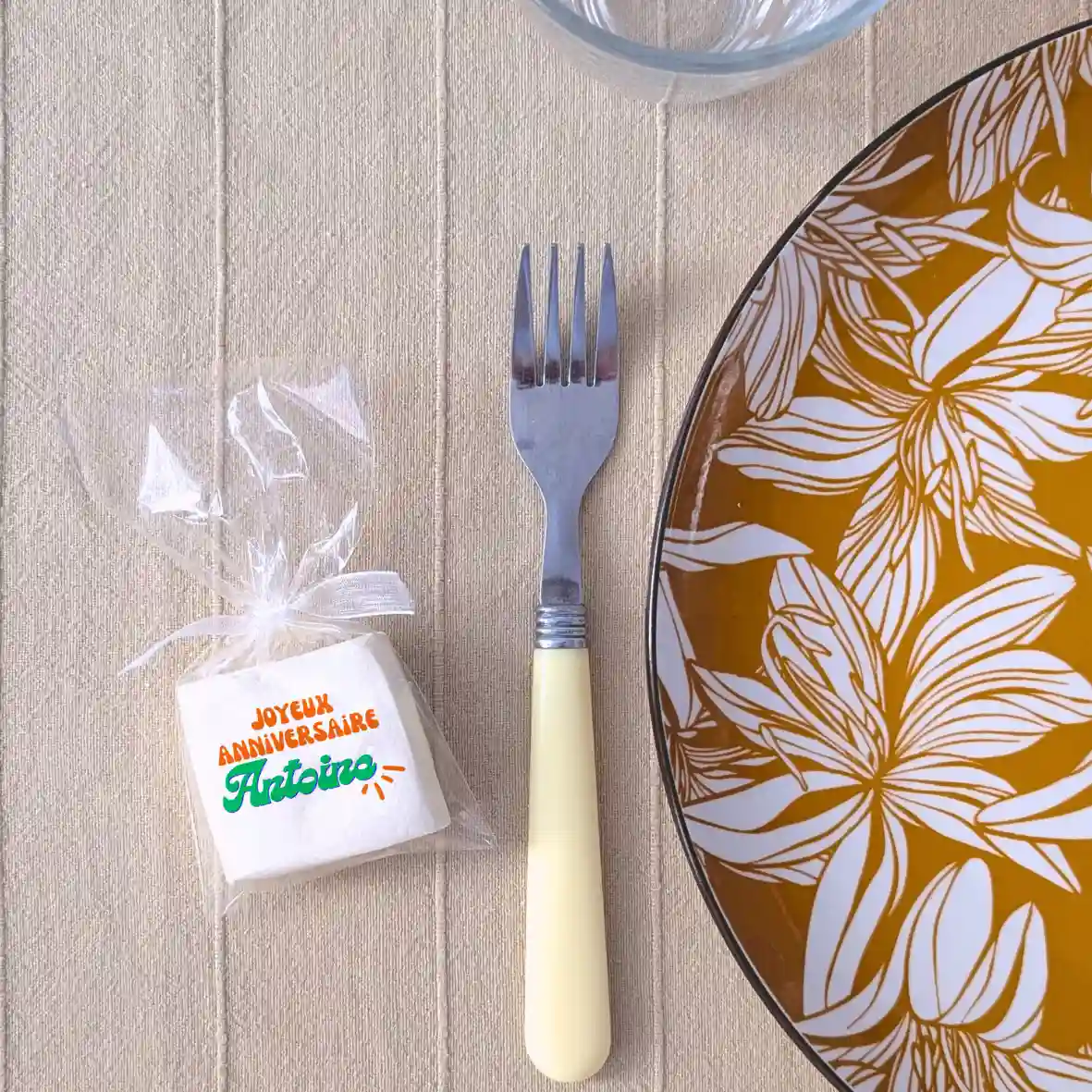 chamallows personnalisés anniversaire thème cocktail