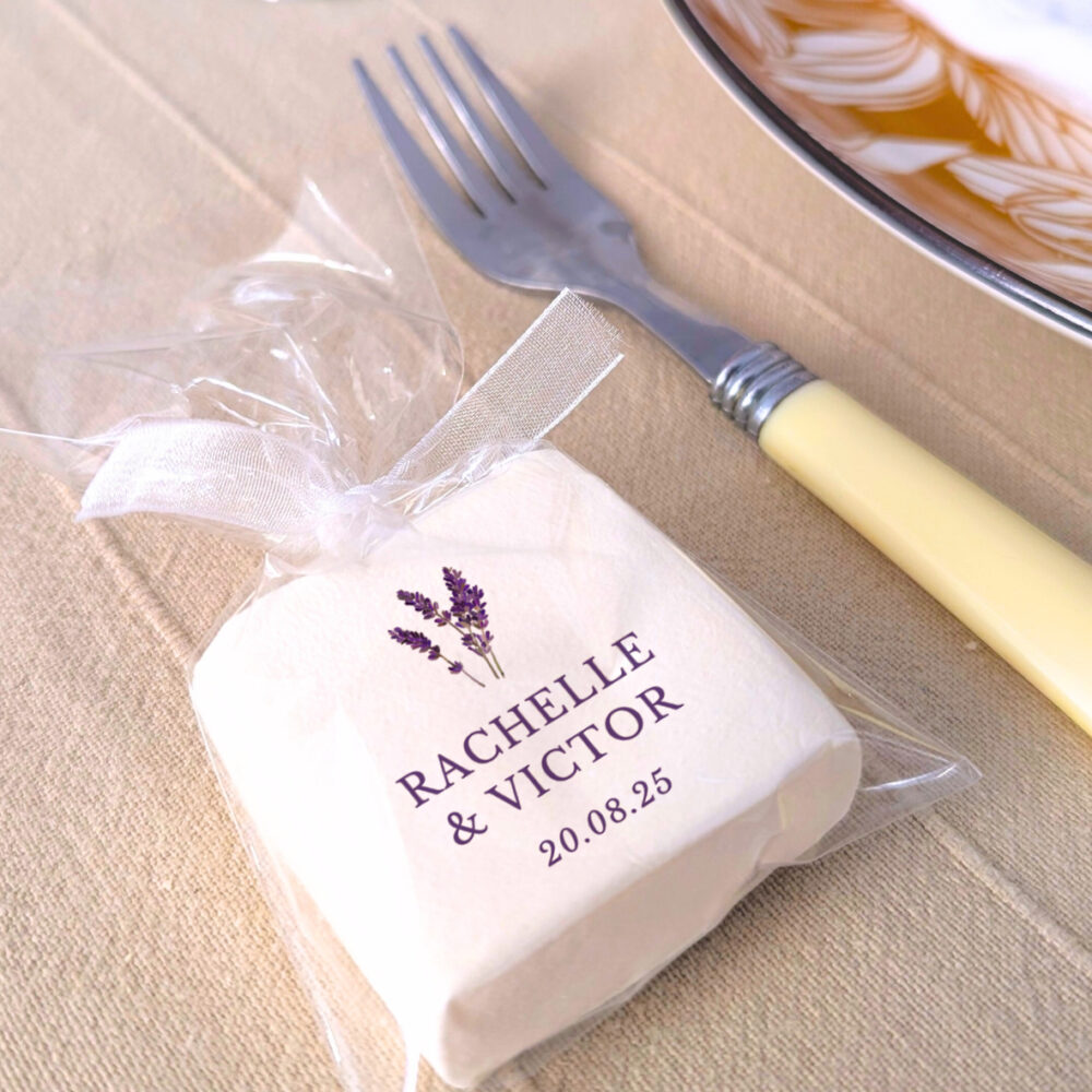Guimauve personnalisé pour mariage provence