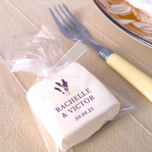 Guimauve personnalisé pour mariage provence