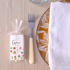 sachet chamallow personnalisé anniversaire cadeau invité