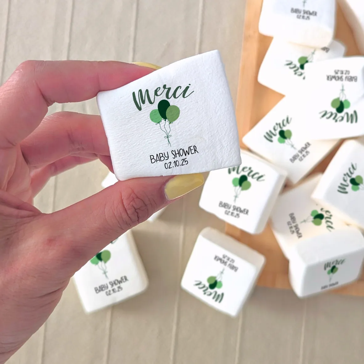 souvenir baby shower personnalisé