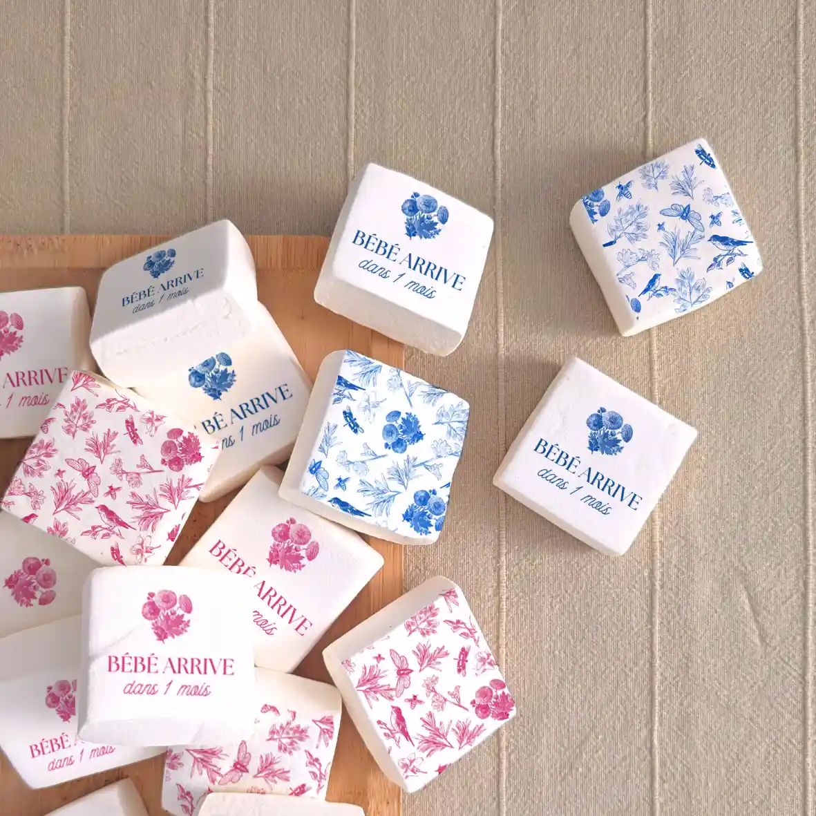 coffret gender reveal gourmand à offrir