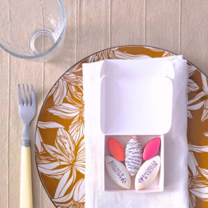 cadeau invité mariage champetre calissons