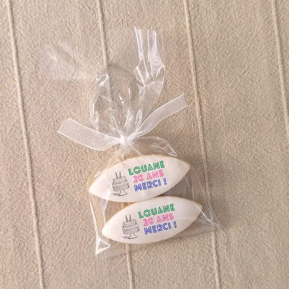 calisson gourmand personnalisé anniversaire adulte