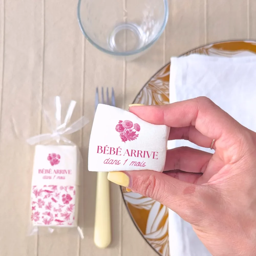 ambiance baby shower élégante