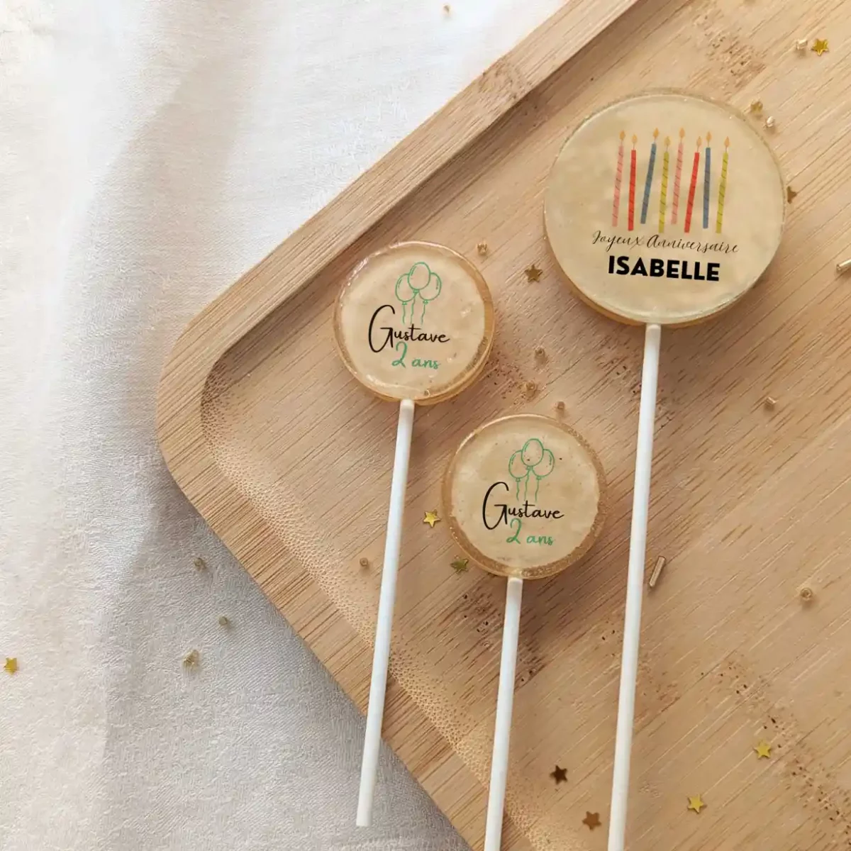 sucette personnalisée cadeau invité anniversaire