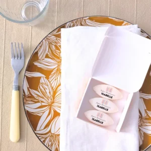 calisson personnalisé pour table anniversaire