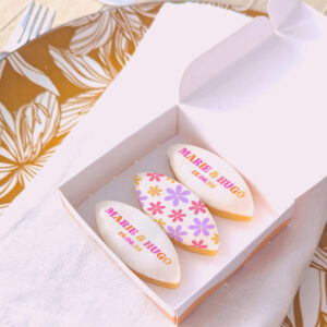 cadeau remerciement mariage invités calisson personnalisé