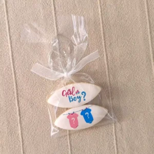 biscuit personnalisé baby shower fille garçon