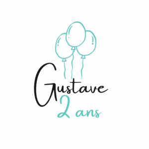 décoration anniversaire bleu et blanc